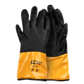 black/orange