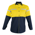 navy/yellow