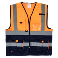 orange/navy