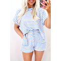 Sky Blue Stripe