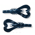 KRACKIN CRAW 4" BLACK BLUE FLAKE (7 PC)