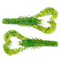 KRACKIN CRAW 4" CHARTREUSE PEPPER (7 PC)