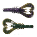 KRACKIN CRAW 4" SPRAYED LETTUCE (7 PC)