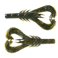 KRACKIN CRAW 4" WATERMELON RED FLAKE