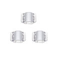 Linzi Clip Pearlised White - Mini
