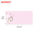 40x20mm-320pcs-Pink Rabbit