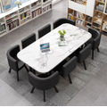 white table/black chair
