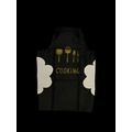 Imprinted Text “ Cooking “ BLACK