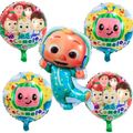 Coco Melon Helium Balloons Birthday Party