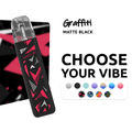 Graffiti Matte Black
