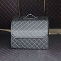 Checkered 40 x 32 x 30cm (Beige)
