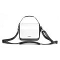 23.5 x 14 x 19cm Black White