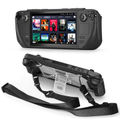 Case + Shoulder Strap(Black+Transparent)