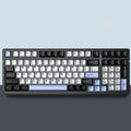 Black White Blue