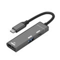 Type-C to Type-C+USB+DP