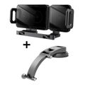 Black Bracket + Suction Cup