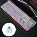 Square Keys,Blue Shaft (White)