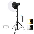 120W 2700K-6500K Light 2.8m Light Holder Kit EU Plug