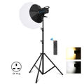 120W 2700K-6500K Light 2.8m Light Holder Kit UK Plug