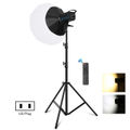 120W 2700K-6500K Light 2.8m Light Holder Kit US Plug