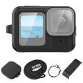 For GoPro HERO13 Black Silicone Case + Side Cover