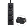 4 Ports with Switch (Black)
