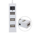 4 Ports with Switch (White)