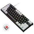 White Black Red Shaft