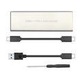 Silver White with C-C Cable