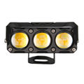 Straight Bright-Near Yellow+Far White (3 Wires)