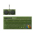 Green Transparent Keyboard