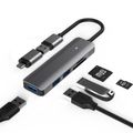 5-in-1 USB3.0 x 3 + SD/TF3.0