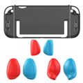 Clear Black+Red Blue