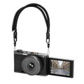 Crocodile Leather + Neck Strap