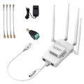 With Power Adapter + 4 Antennas + DC Adapter Set
