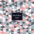 Pink and grey triangle