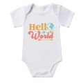 Hello World globe