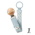 Baby blue/ivory