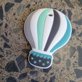 Hot air balloon mint