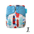 Blue Leaves Print