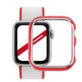 Silver Edge + Red Bottom