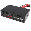 2 x USB 3.0 + 6 x USB 2.0 SATA