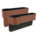 Seat Console Leather Box (Brown)