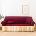 Wine Red Wax White