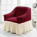 Wine Red Wax White