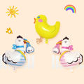 Cartoon Chicken Pattern Balloons
