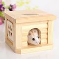 Flat Roof Wooden House