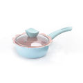 Blue Milk Pan With Lid