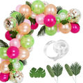 Flamingo Turtle Leaf Decoration Balloon