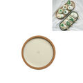 , Round (Warm Brown)